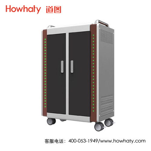 安和力数据同步电脑充电柜与40工位电脑充电车 一站式硬件解决方案的生产实践